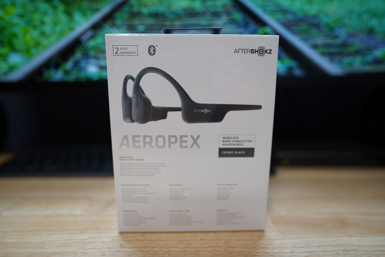 ショックス Shokz Aeropex AFT-EP-000011  外箱（後）
