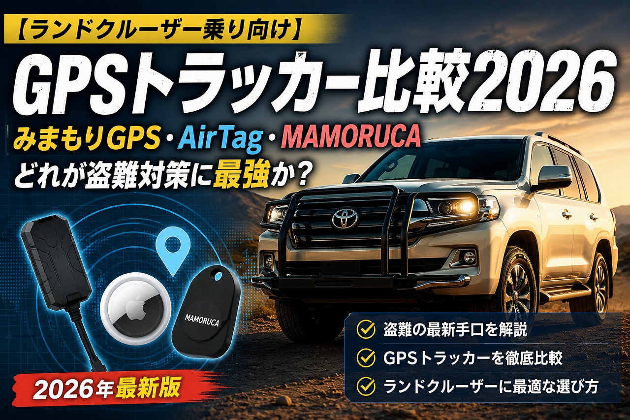 ランクル＆GPSトラッカー