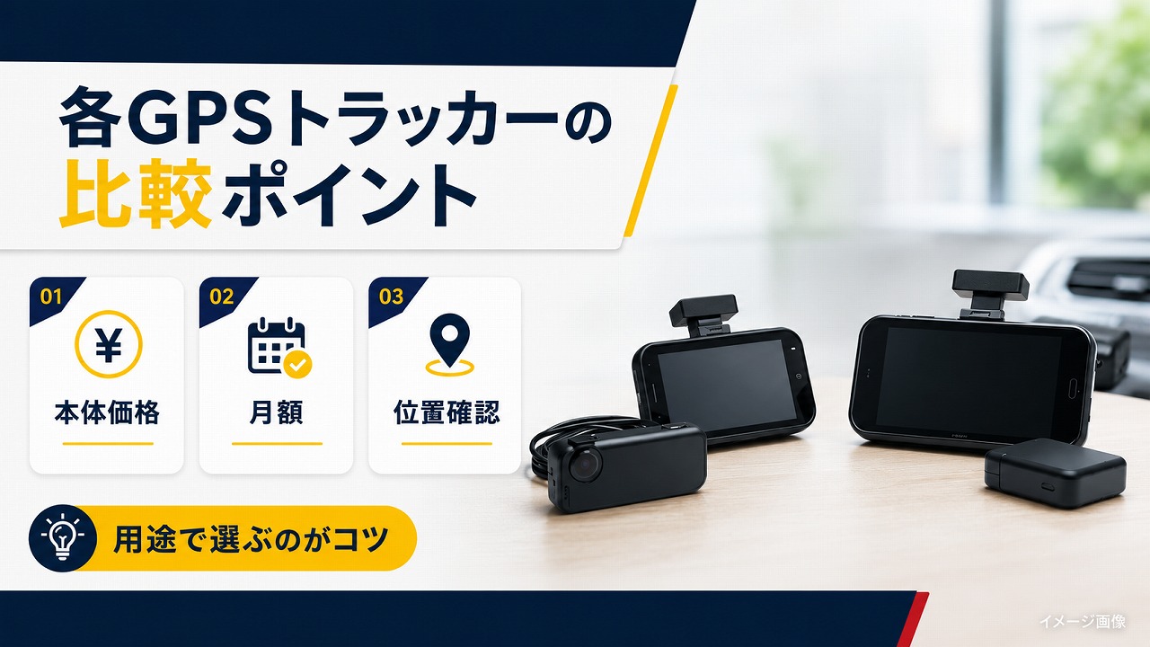 GPSトラッカー比較2026