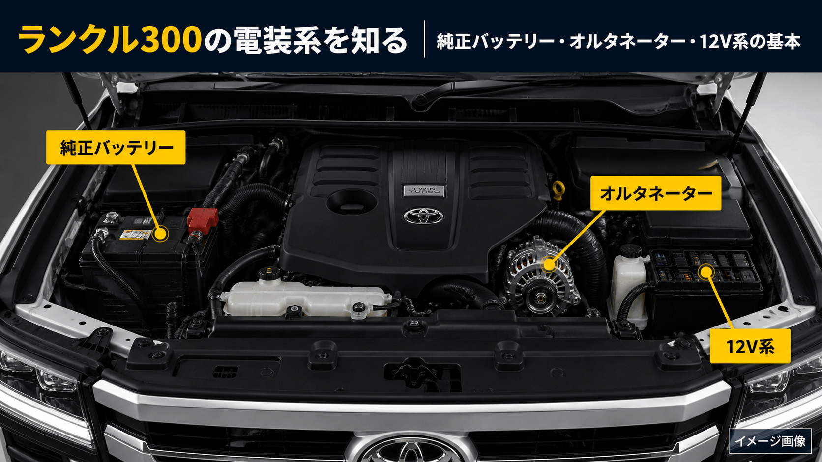 ランクル300専用】サブバッテリーDIY完全ガイド｜オプションカプラー