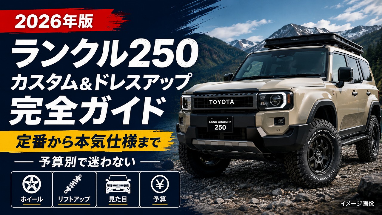 ランクル250 カスタム&ドレスアップ完全ガイド