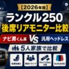 【2026年版】ランクル250 後席リアモニター完全ガイド｜ナビ男くん vs 汎用ヘッドレストを5人家族で比較