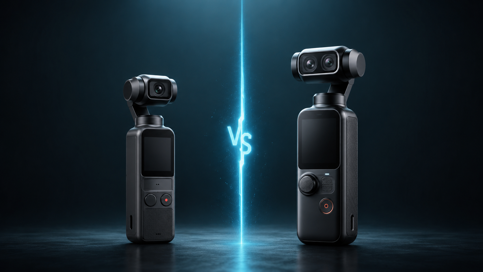 DJI Osmo Pocket 4P vs Pocket 3 比較イメージ（買い替え判断用）