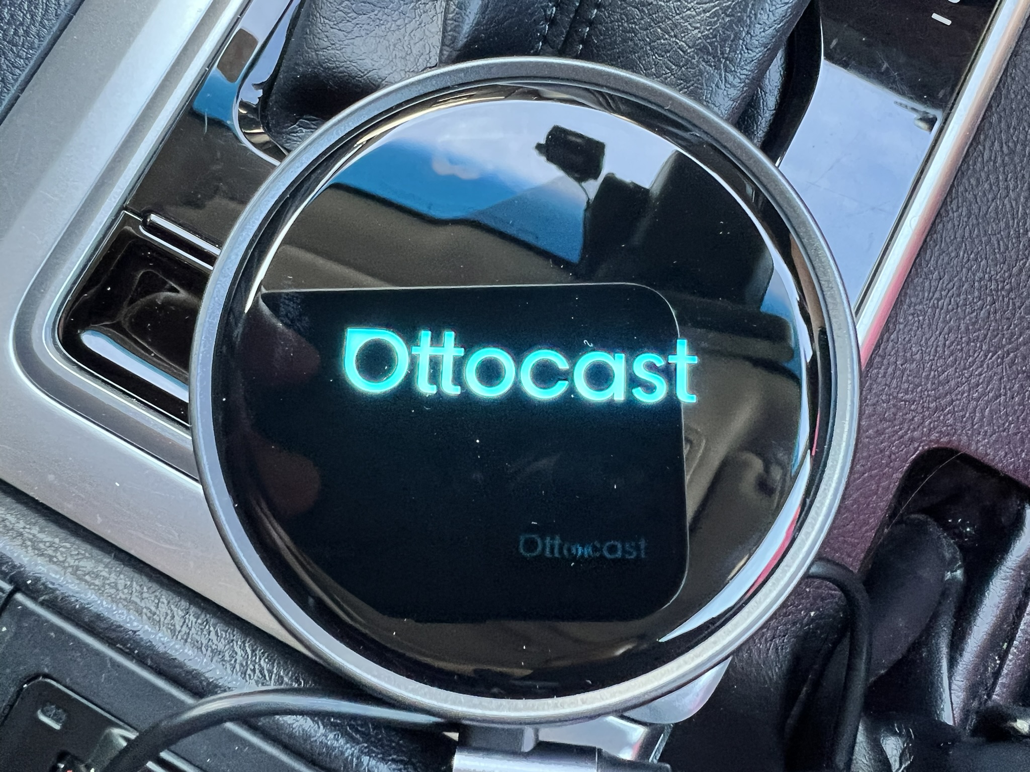 OTTOCAST P3 Pro実機検証：設置完了後の車内