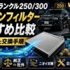 【2026年】ランクル250/300 エアコンフィルターおすすめ比較｜適合品番と交換手順