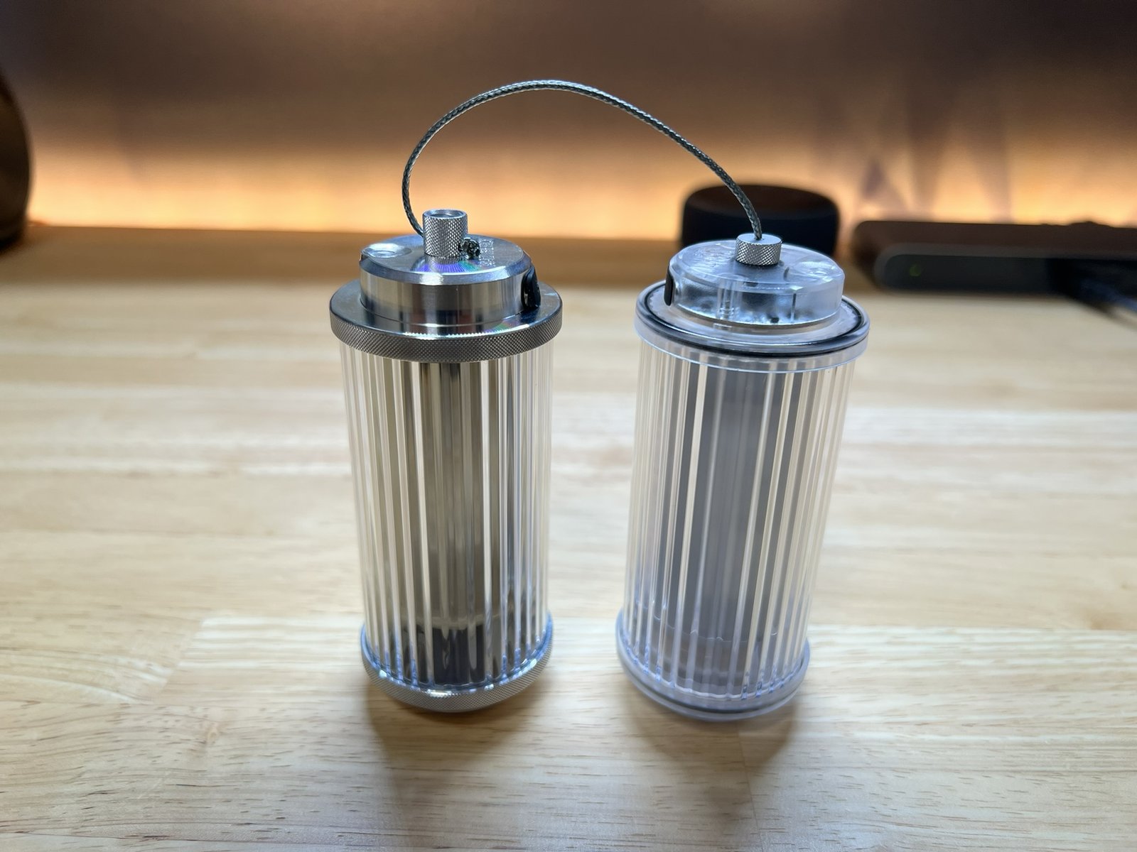 HimoBiner を付けた Aluminium と SKELETON